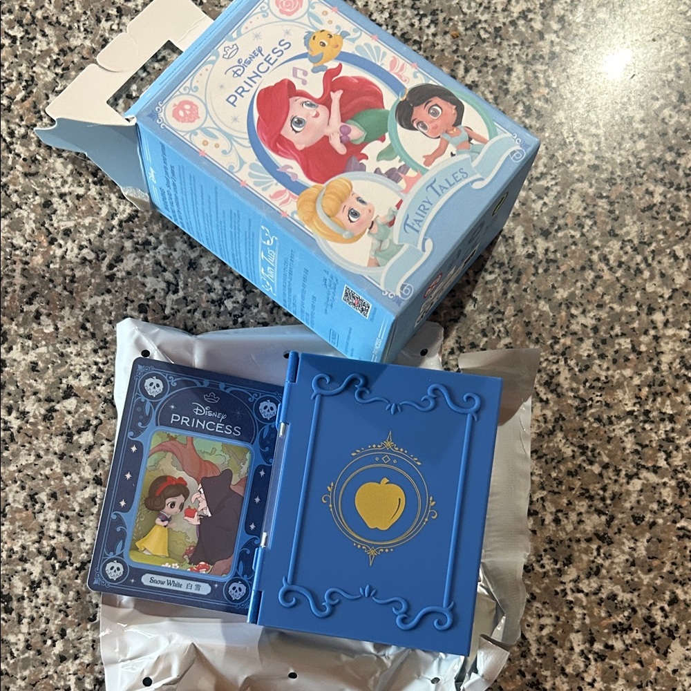 Disney Princess Blue and Gold Mini Storybook Set